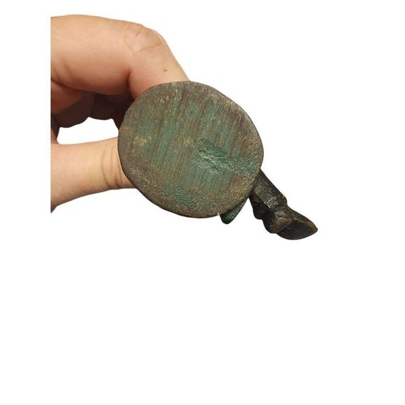 Vintage Cast Iron Bottle Opener Drunk Man Leaning on Sign Post 3 3/4 - Picture 4 of 5